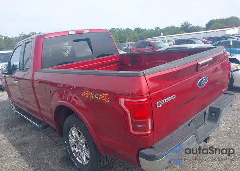 2016 Ford F-150 Lariat из США, поврежденный, VIN 1FTFX1EF7GFC66020